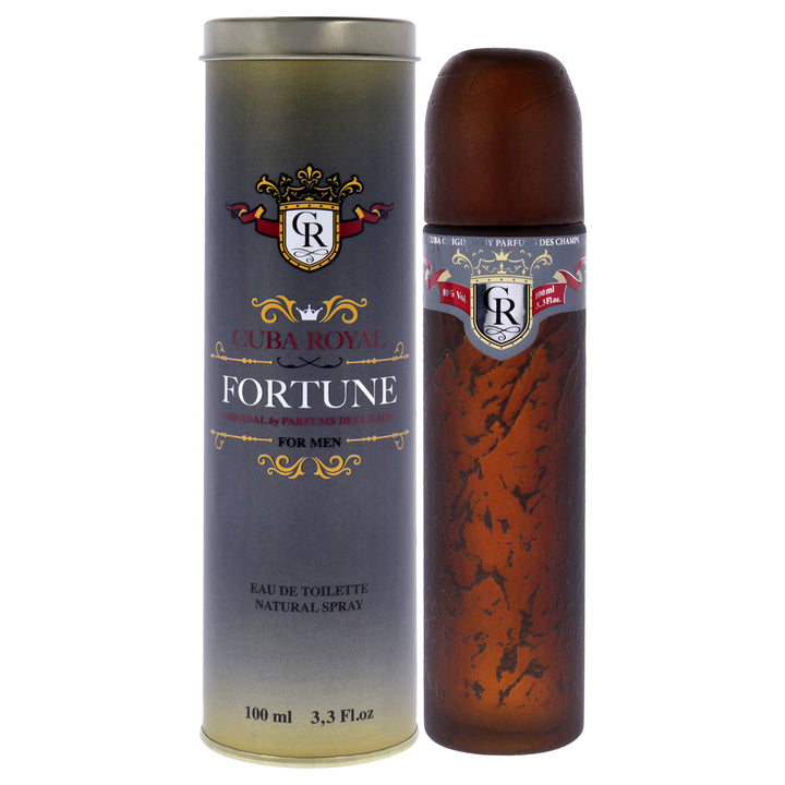 Cuba Royal Fortune by Cuba for Men - 3.3 oz EDT Spray - Nexusni