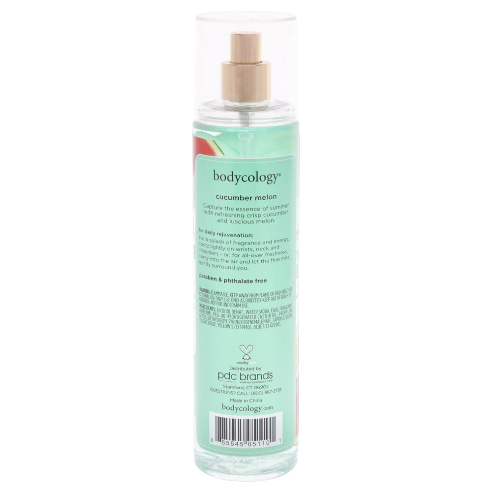 Cucumber Melon by Bodycology for Women - 8 oz Fragrance Mist - Nexusni