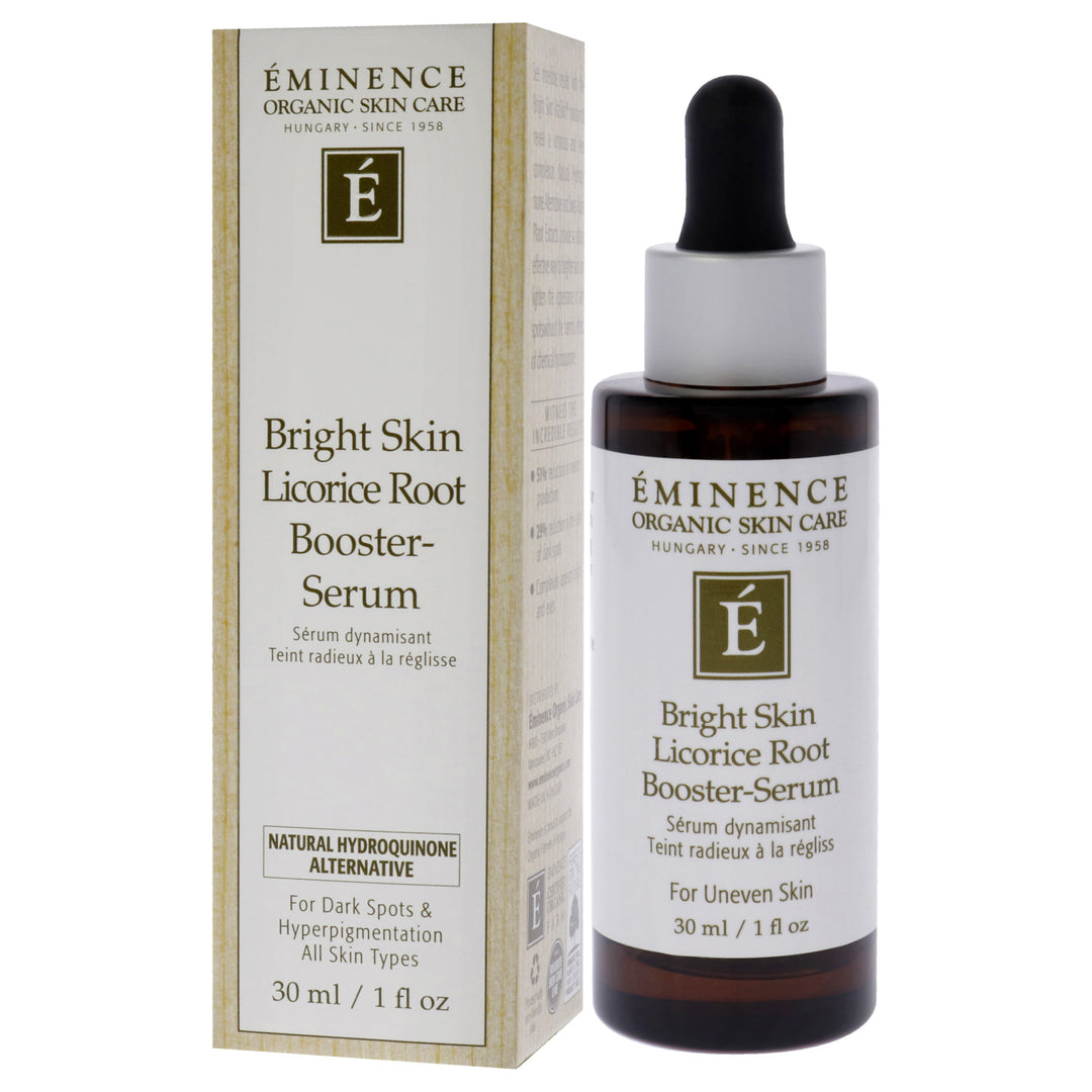 Bright Skin Licorice Root Booster-Serum by Eminence for Unisex - 1 oz Serum - Nexusni