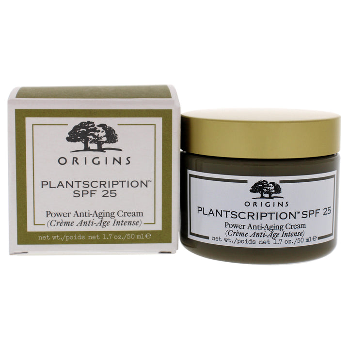 Plantscription Power Anti-Aging Cream SPF 25 by Origins for Unisex - 1.7 oz Cream - Nexusni