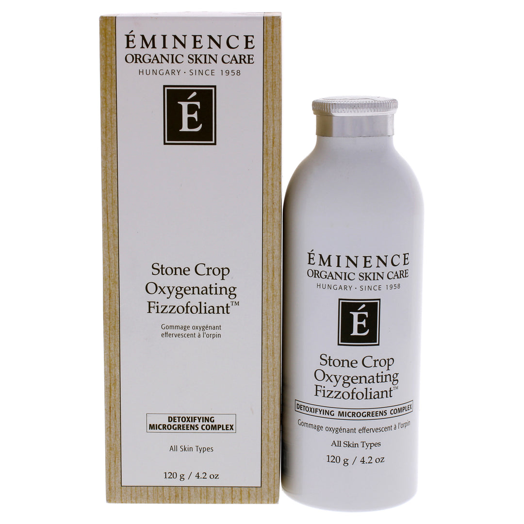 Stone Crop Oxygenating Fizzofoliant by Eminence for Unisex - 4.2 oz Exfoliator - Nexusni