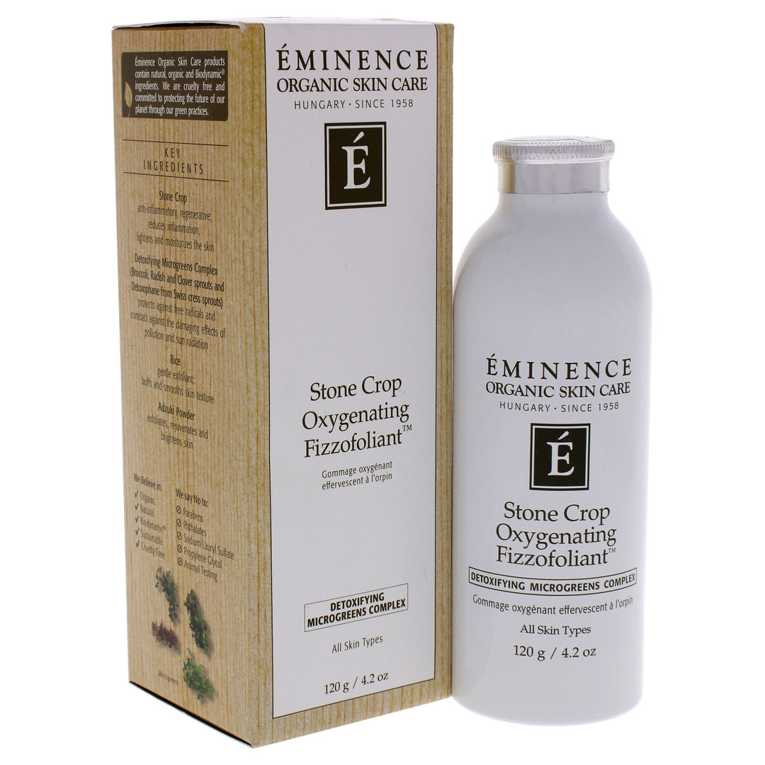 Stone Crop Oxygenating Fizzofoliant by Eminence for Unisex - 4.2 oz Exfoliator - Nexusni