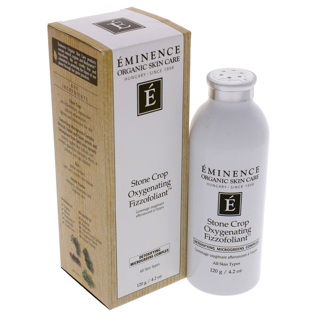 Stone Crop Oxygenating Fizzofoliant by Eminence for Unisex - 4.2 oz Exfoliator - Nexusni