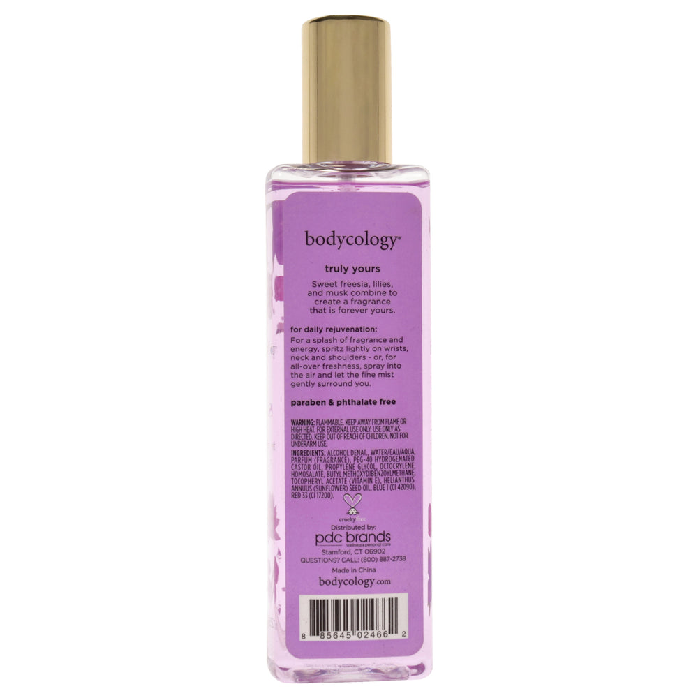 Truly Yours by Bodycology for Women - 8 oz Fragrance Mist - Nexusni