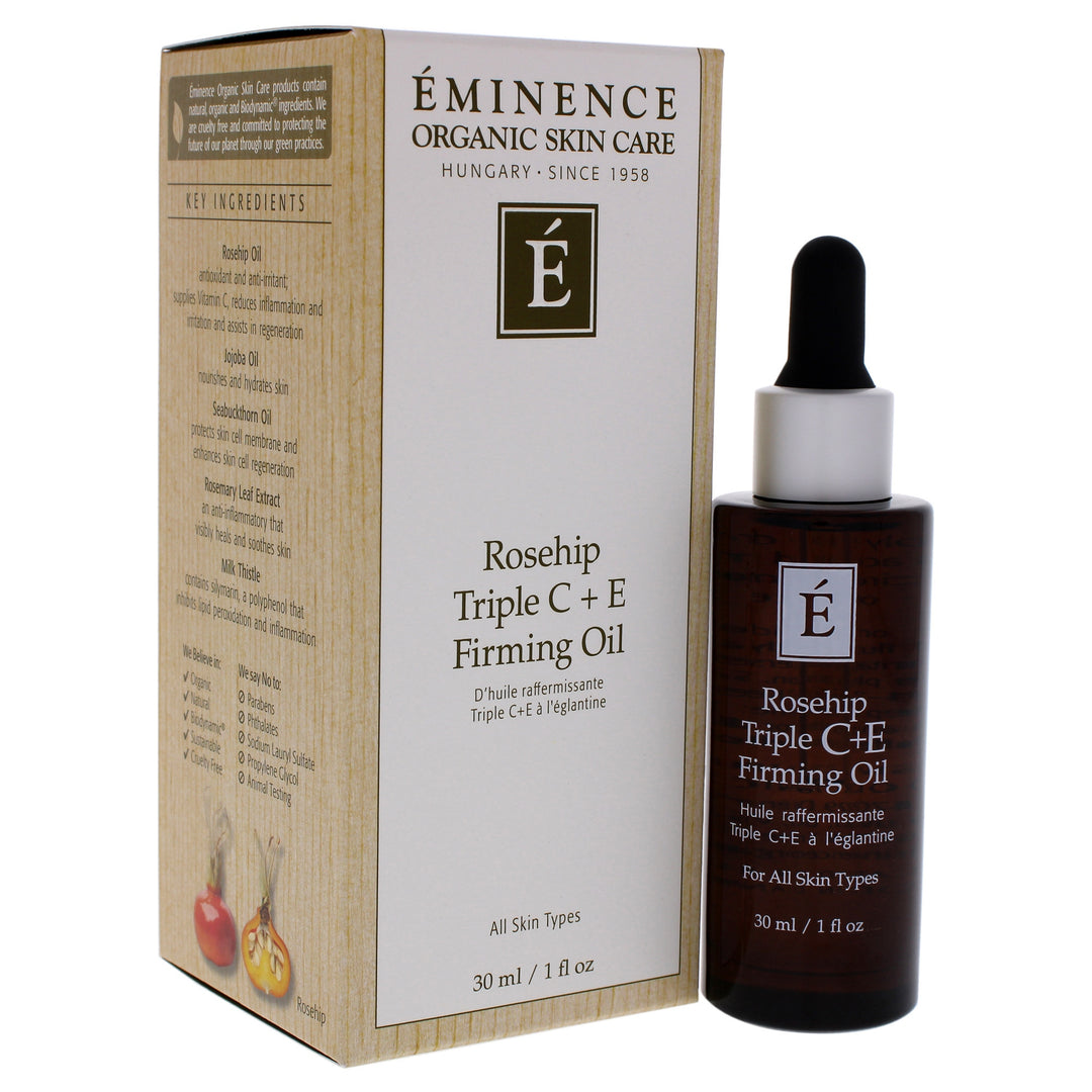 Rosehip Triple C Plus E Firming Oil by Eminence for Unisex - 1 oz Oil - Nexusni