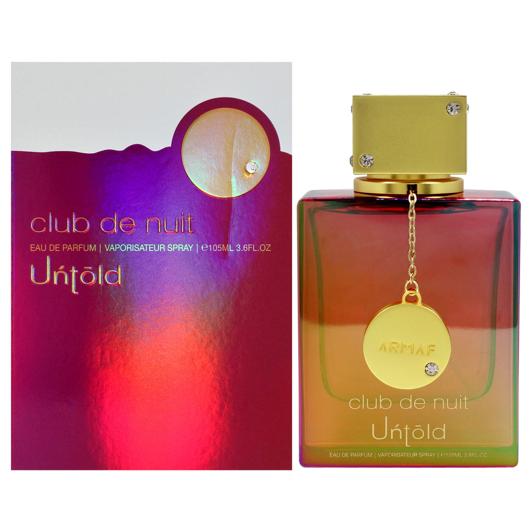 Club De Nuit Untold by Armaf for Women - 3.6 oz EDP Spray - Nexusni