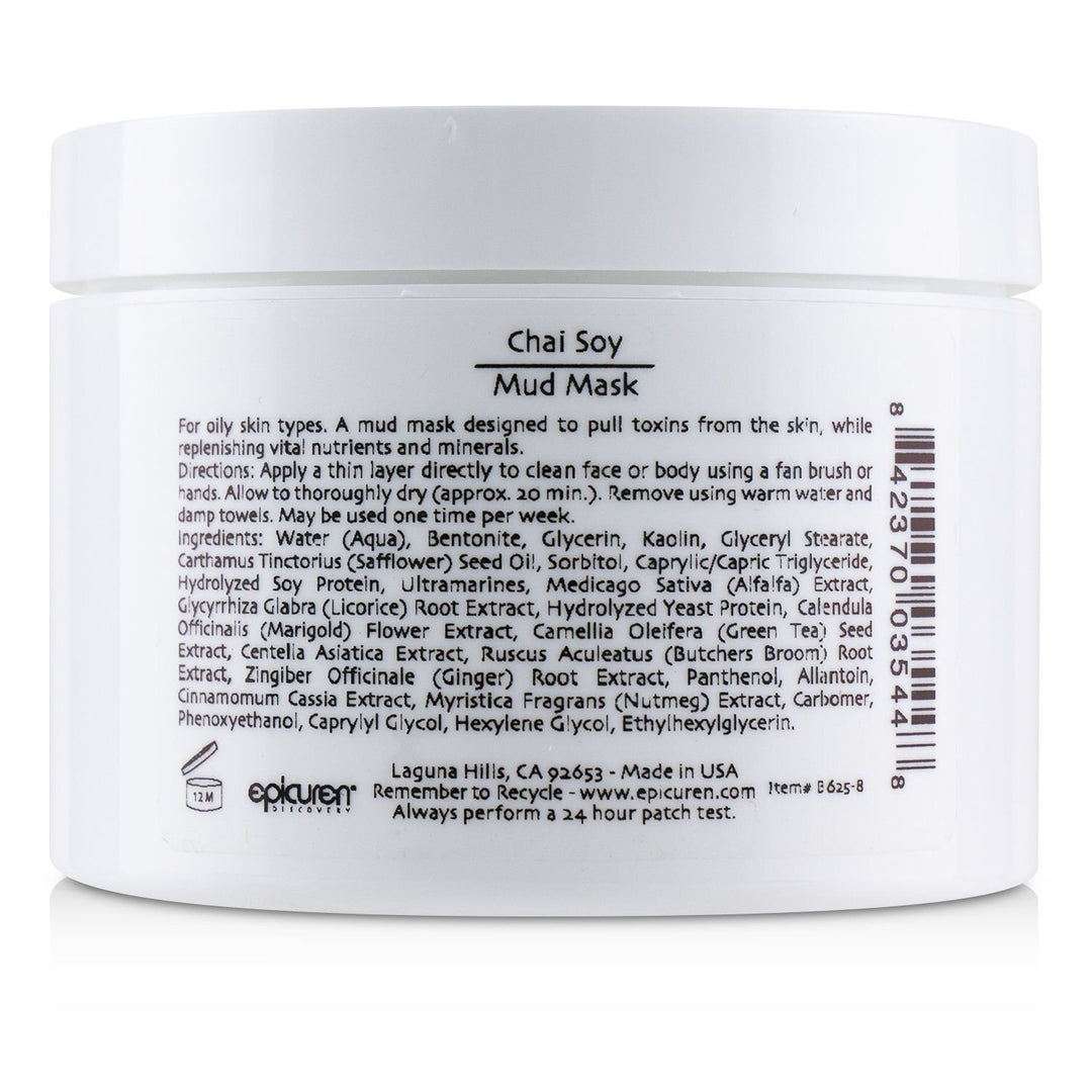 Chai Soy Mud Mask - For Oily Skin Types (Salon Size) - Nexusni