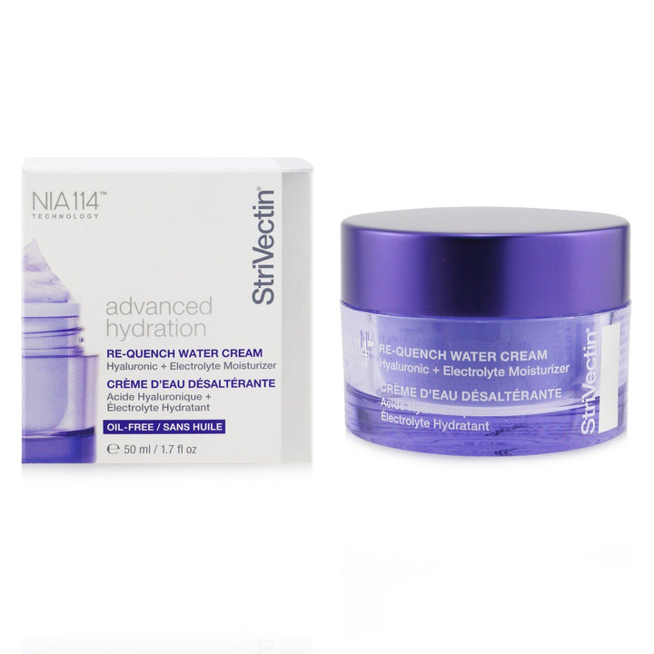 StriVectin - Advanced Hydration Re-Quench Water Cream - Hyaluronic + Electrolyte Moisturizer (Oil-Free) - Nexusni