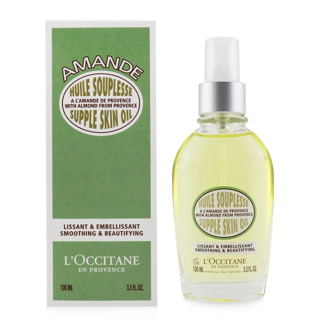 L'OCCITANE - Almond Supple Skin Oil - Smoothing & Beautifying 29HS100A14US/29HS100A18 100ml/3.3oz - Nexusni