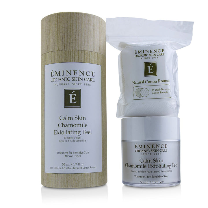 EMINENCE - Calm Skin Chamomile Exfoliating Peel (with 35 Dual-Textured Cotton Rounds) 919EPCLM 50ml/1.7oz - Nexusni