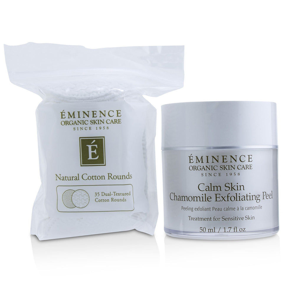 EMINENCE - Calm Skin Chamomile Exfoliating Peel (with 35 Dual-Textured Cotton Rounds) 919EPCLM 50ml/1.7oz - Nexusni