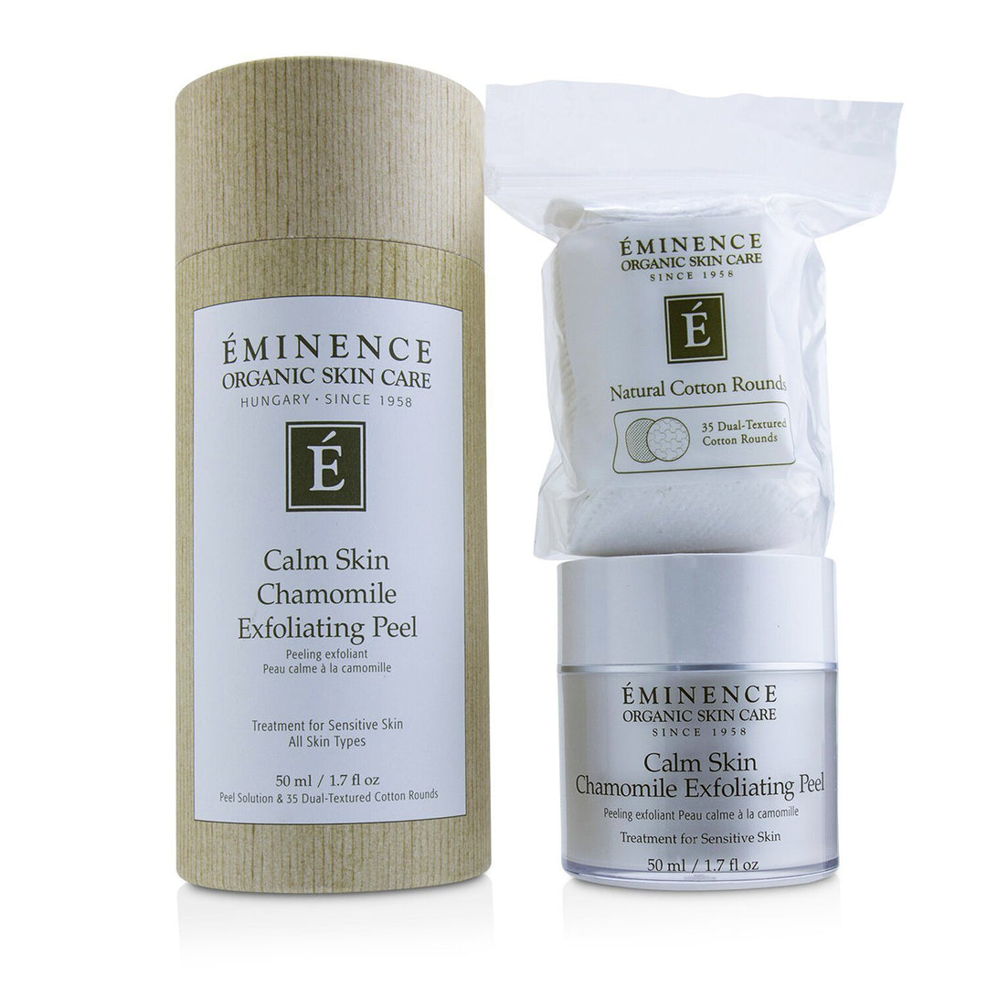 EMINENCE - Calm Skin Chamomile Exfoliating Peel (with 35 Dual-Textured Cotton Rounds) 919EPCLM 50ml/1.7oz - Nexusni