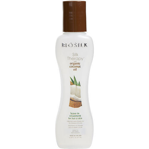 BIOSILK by Biosilk SILK THERAPY WITH ORGANIC COCONUT OIL LEAVE IN TREATMENT 2.2 OZ - Nexusni