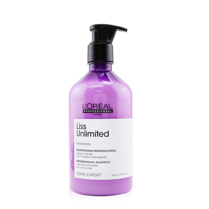 L'OREAL - Professionnel Serie Expert - Liss Unlimited Prokeratin Intense Smoothing Shampoo 500ml/16.9oz - Nexusni