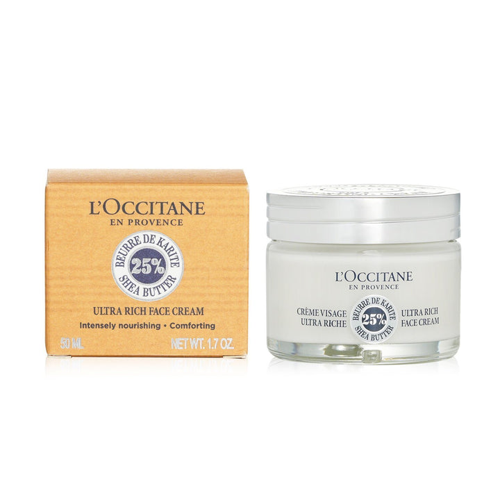 L'OCCITANE - Shea Butter 25% Ultra Rich Face Cream 759523/01CV050K22 50ml/1.7oz - Nexusni