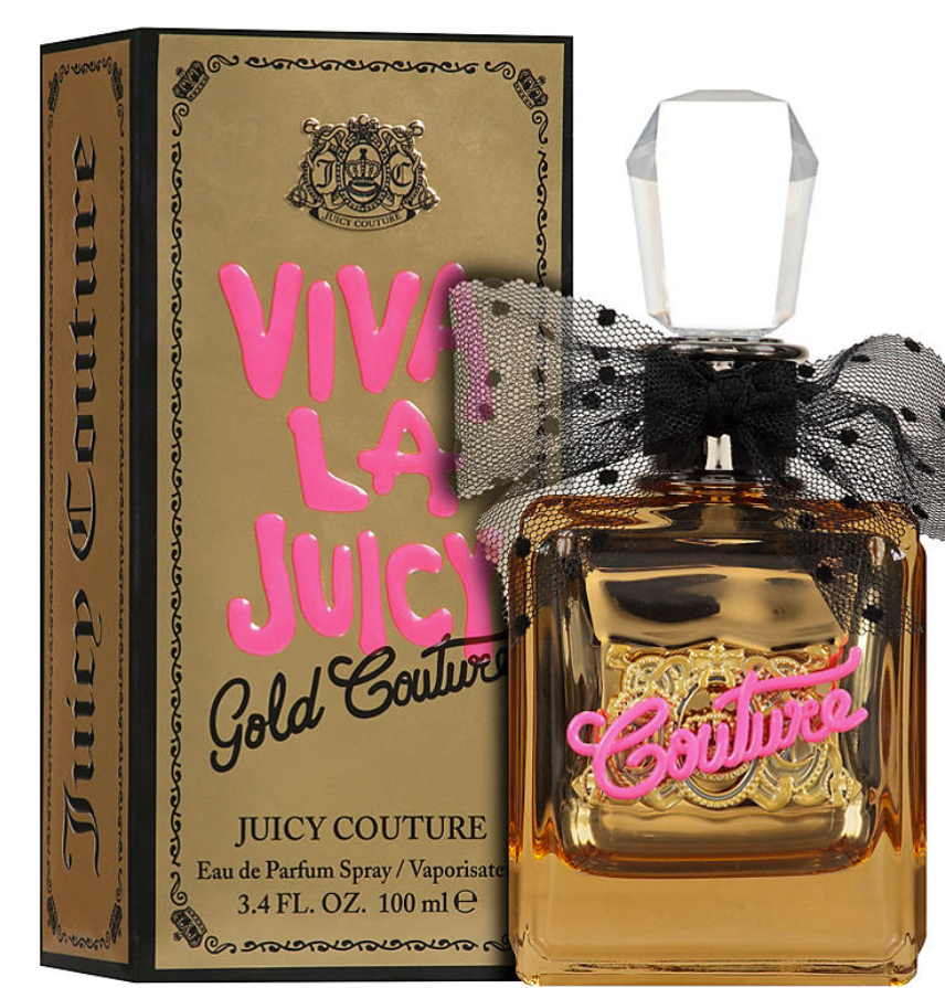 Juicy Couture Viva La Juicy Gold Couture Eau De Parfum Spray for Women;  3.4 fl oz - Nexusni