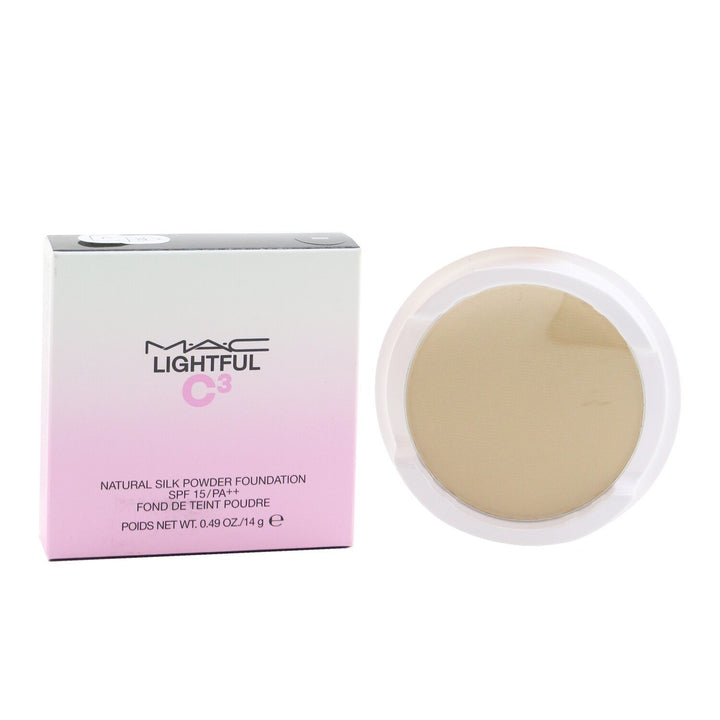 MAC - Lightful C Natural Silk Powder Foundation SPF 15 Refill - # NC25 SKT703 / 585793 14g/0.49oz - Nexusni