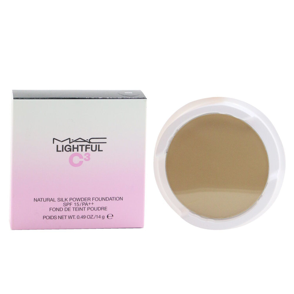 MAC - Lightful C Natural Silk Powder Foundation SPF 15 Refill - # NC35 SKT705 / 585816 14g/0.49oz - Nexusni