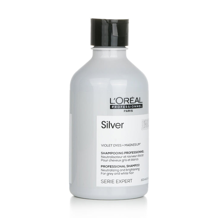 L'OREAL - Professionnel Serie Expert - Silver Violet Dyes + Magnesium Shampoo (For Grey and White Hair) 974115 300ml/10.1oz - Nexusni