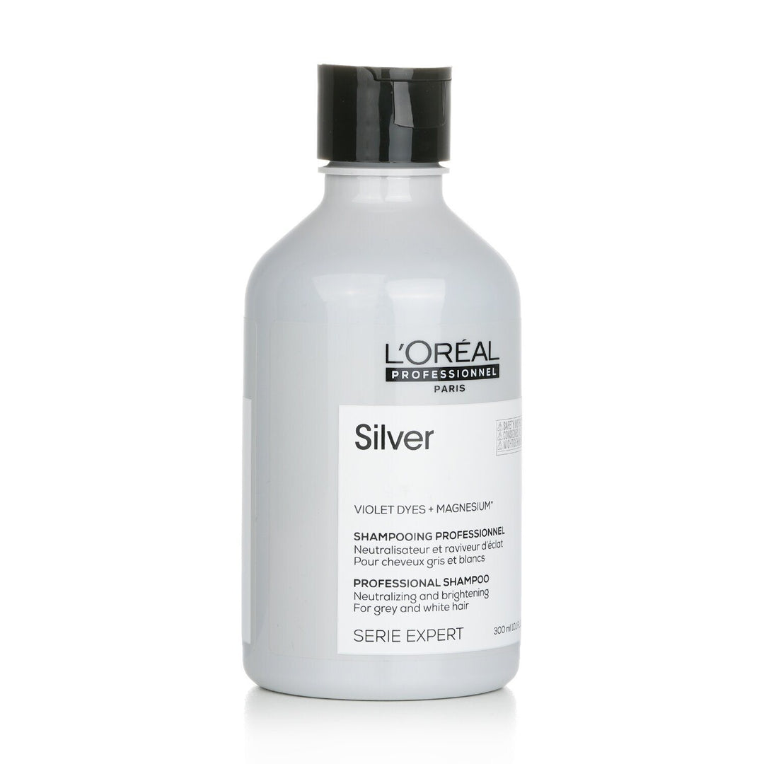 L'OREAL - Professionnel Serie Expert - Silver Violet Dyes + Magnesium Shampoo (For Grey and White Hair) 974115 300ml/10.1oz - Nexusni