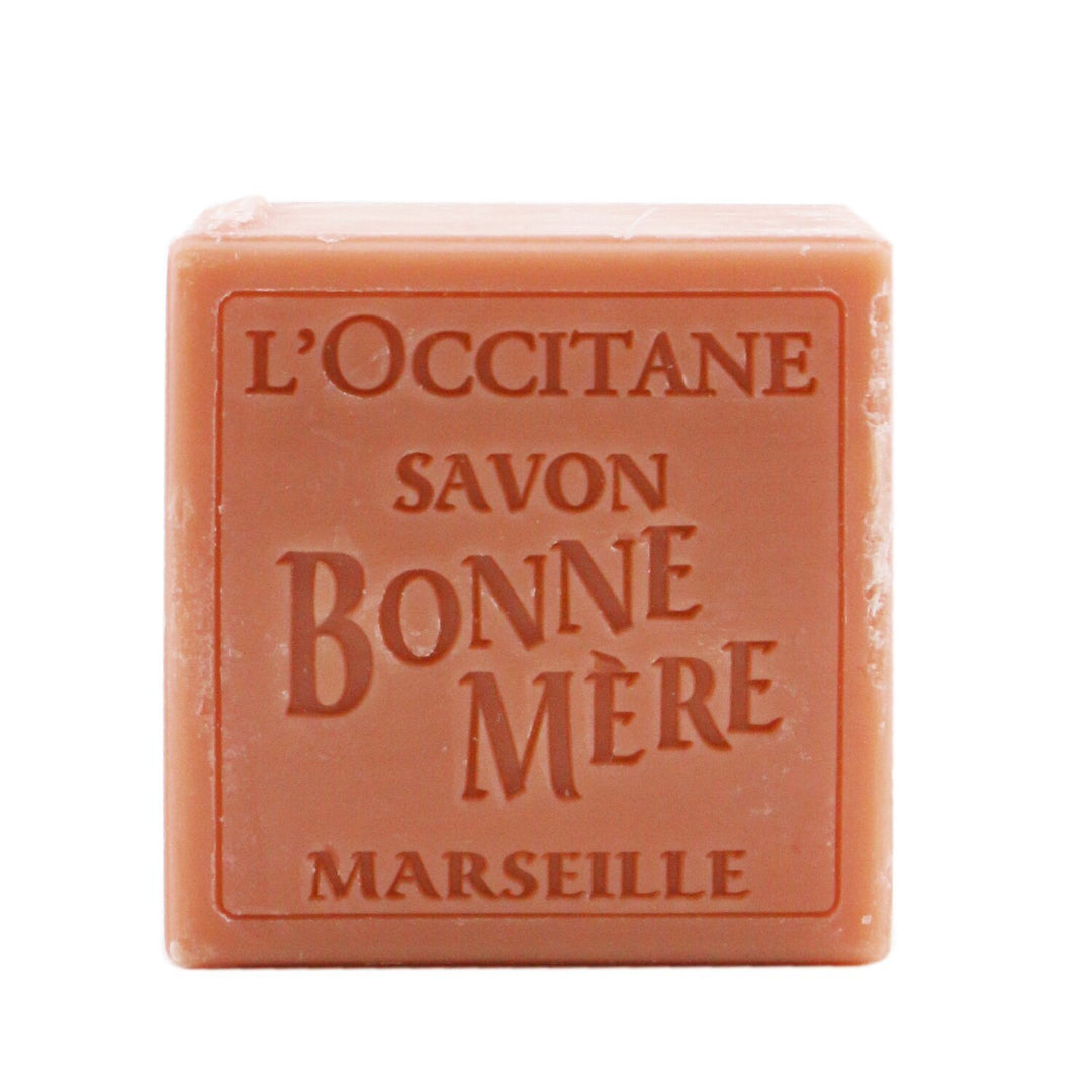 L'OCCITANE - Bonne Mere Soap - Rhubarb Basil 25SA100RB21 / 680292 100g/3.5oz - Nexusni