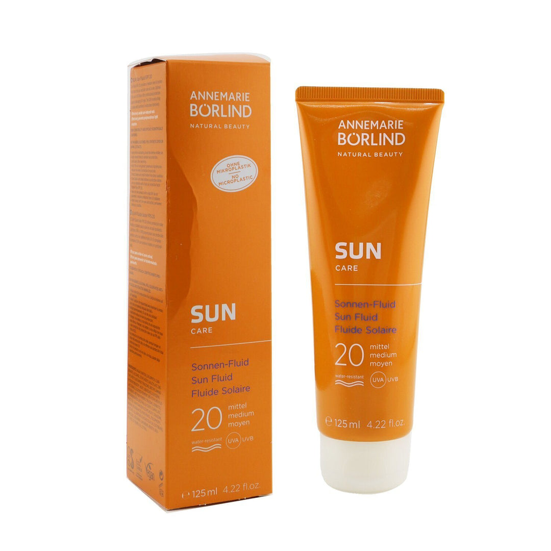 ANNEMARIE BORLIND - Sun Care Sun Fluid SPF 20 22043/601162 125ml/4.22oz - Nexusni