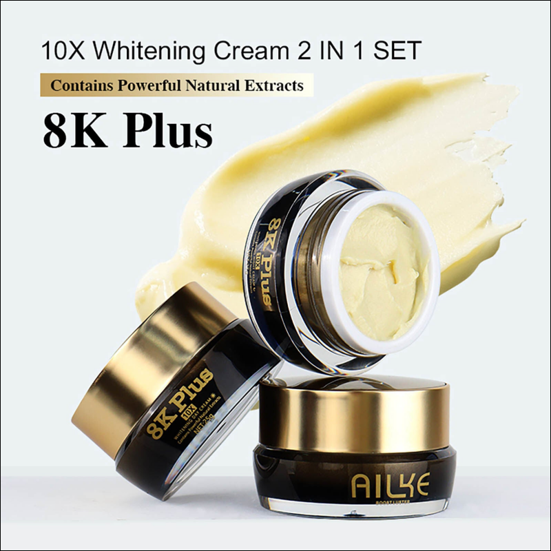 AILKE Lightening Face Cream Antioxidant Reduce Blemish Anti-aging Radiant Skin With Collagen Niacinamide Glutathione