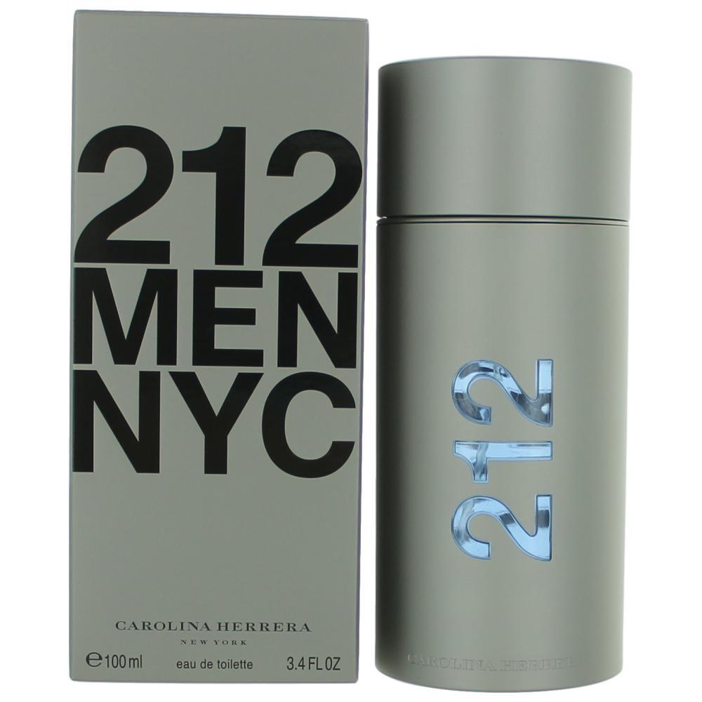 212 by Carolina Herrera, 3.4 oz Eau De Toilette Spray for Men - Nexusni