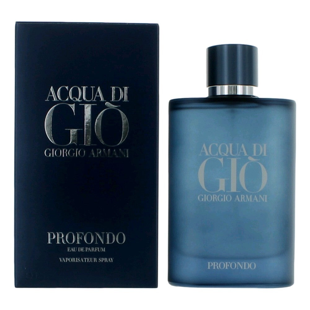 Acqua Di Gio Profondo by Giorgio Armani, 4.2 oz Eau De Parfum Spray for Men - Nexusni