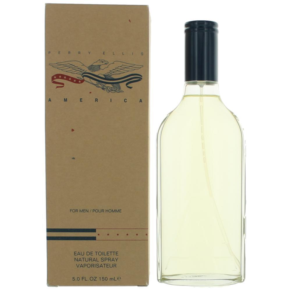 America By Perry Ellis, 5 Oz Eau De Toilette Spray For Men - Nexusni