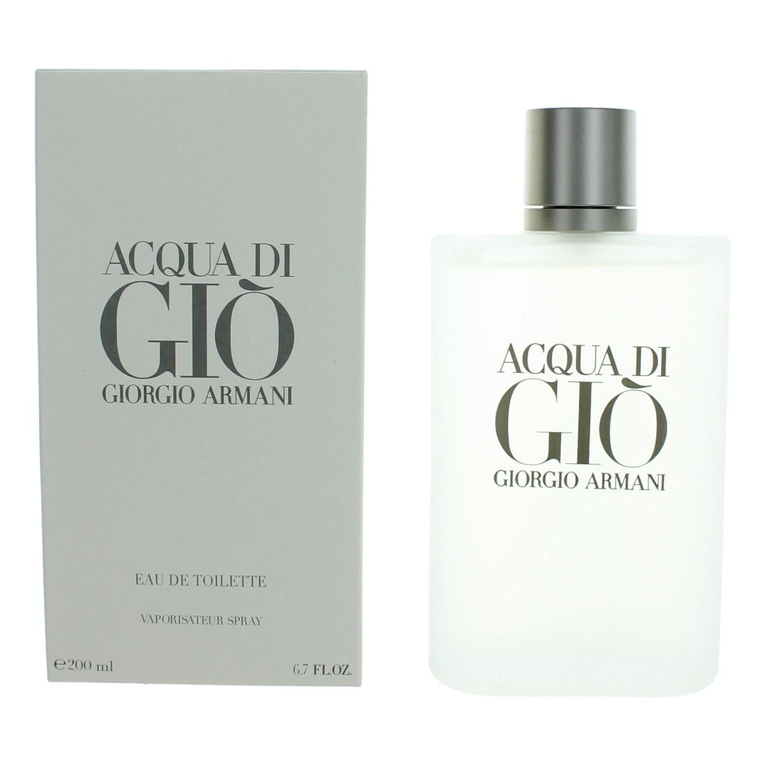 Acqua Di Gio by Giorgio Armani, 6.7 oz Eau De Toilette Spray for Men - Nexusni