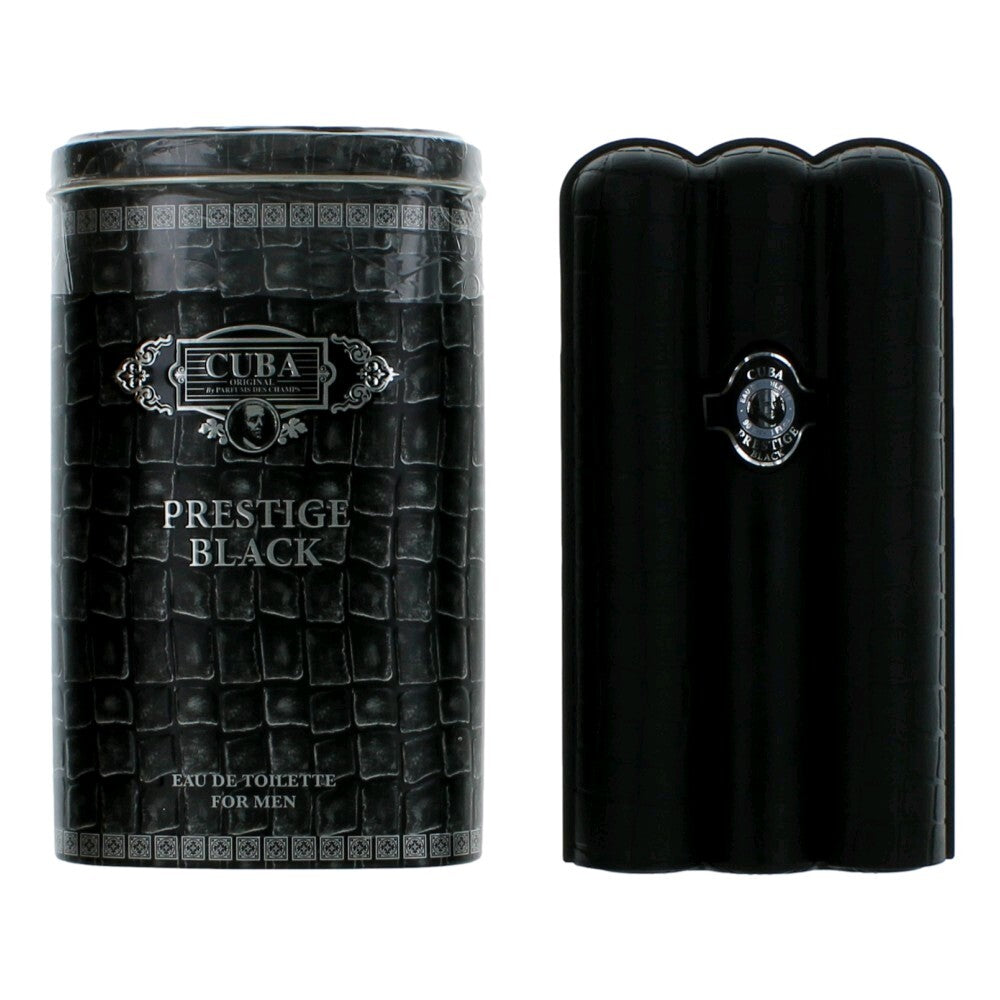 Cuba Prestige Black by Cuba, 3 oz Eau De Toilette Spray for Men - Nexusni