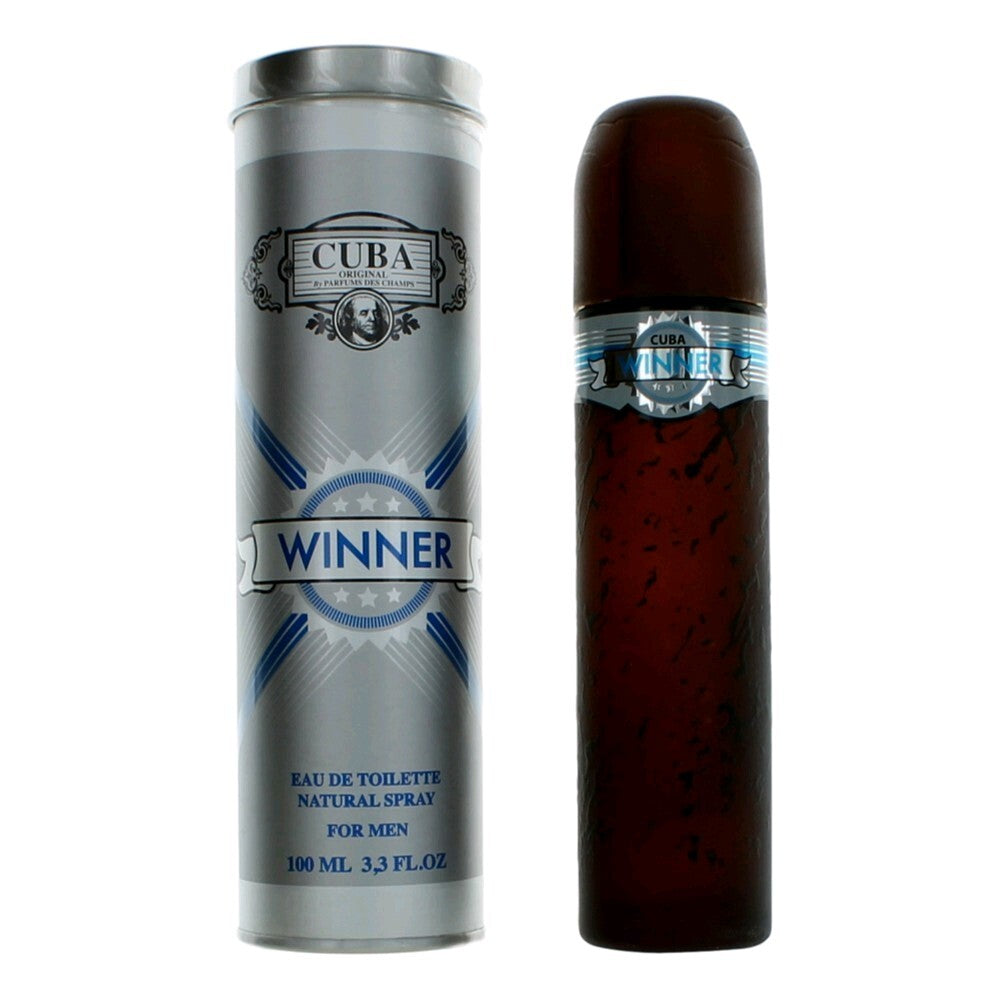 Cuba Winner by Cuba, 3.3 oz Eau De Toilette Spray for Men - Nexusni