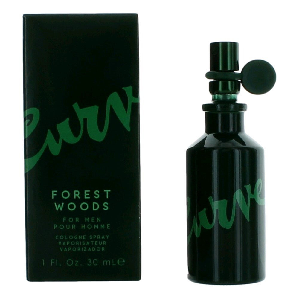 Curve Forest Woods Liz Claiborne 1oz Men's Cologne Spray - Nexusni