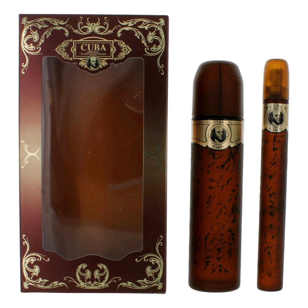 Cuba Gold by Cuba, 2 Piece Gift Set for Men - Nexusni