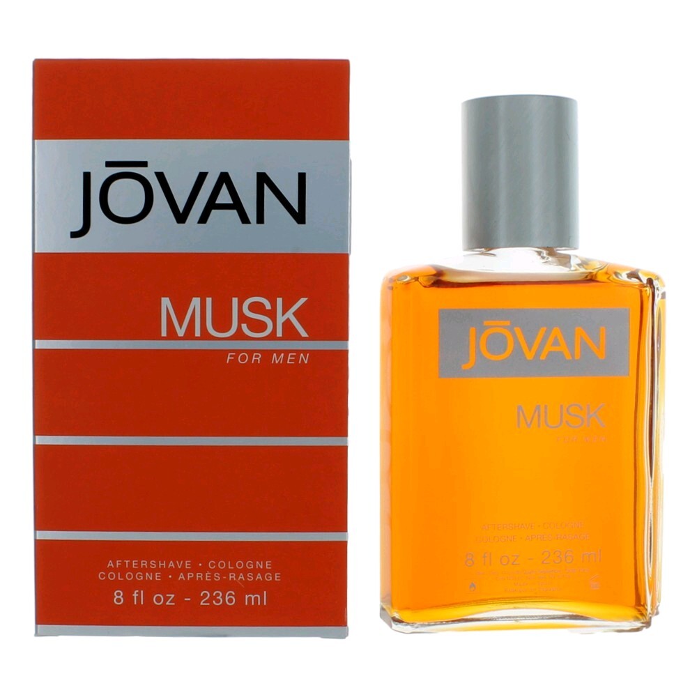 Jovan Musk by Coty, 8 oz After Shave/Cologne for Men - Nexusni