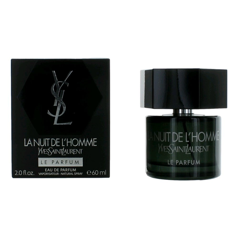 La Nuit De L'Homme Le Parfum by Yves Saint Laurent, 2 oz Eau de Parfum Spray for Men - Nexusni