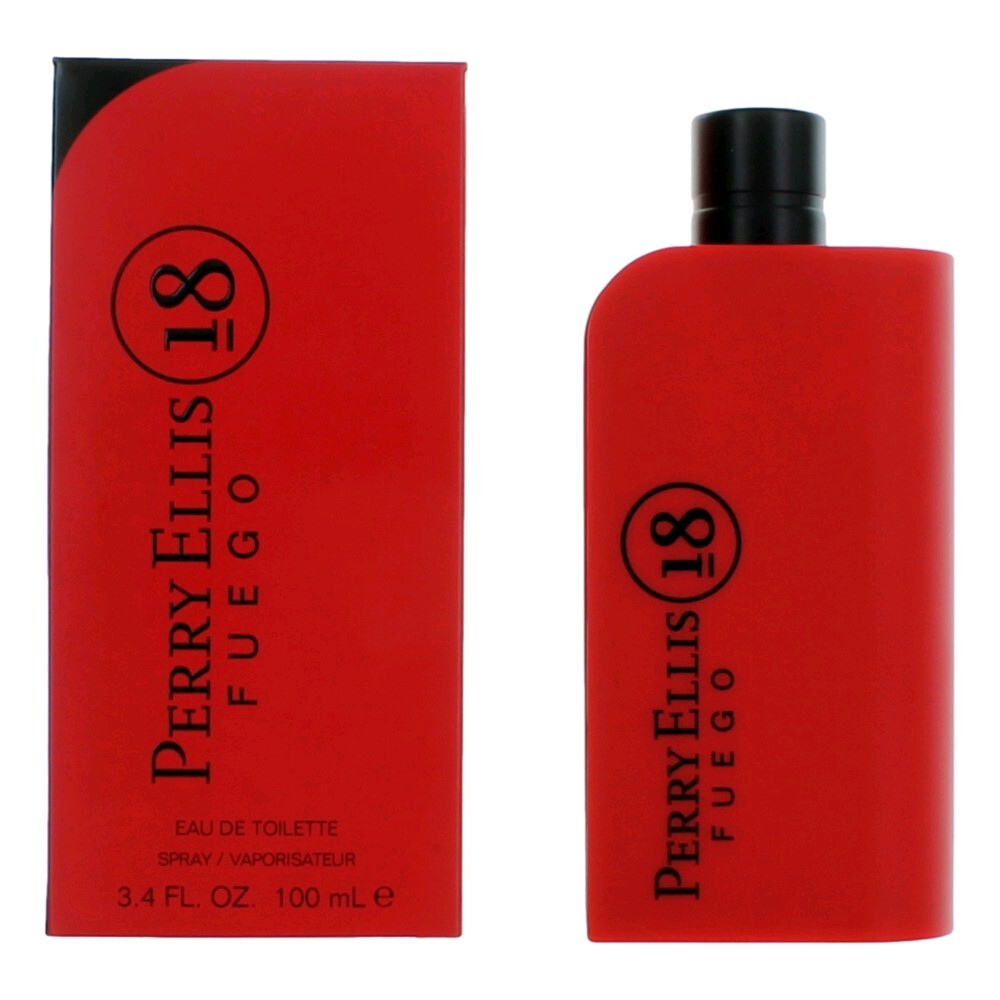 Perry Ellis 18 Fuego Eau De Toilette Spray 3.4 Oz For Men - Nexusni