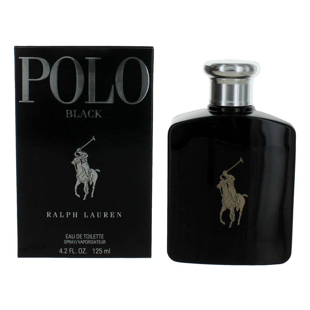 Polo Black by Ralph Lauren, 4.2 oz Eau De Toilette Spray for Men - Nexusni