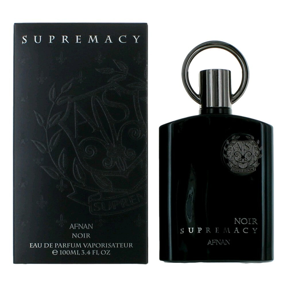 Supremacy Noir by Afnan, 3.4 oz Eau De Parfum Spray for Unisex - Nexusni