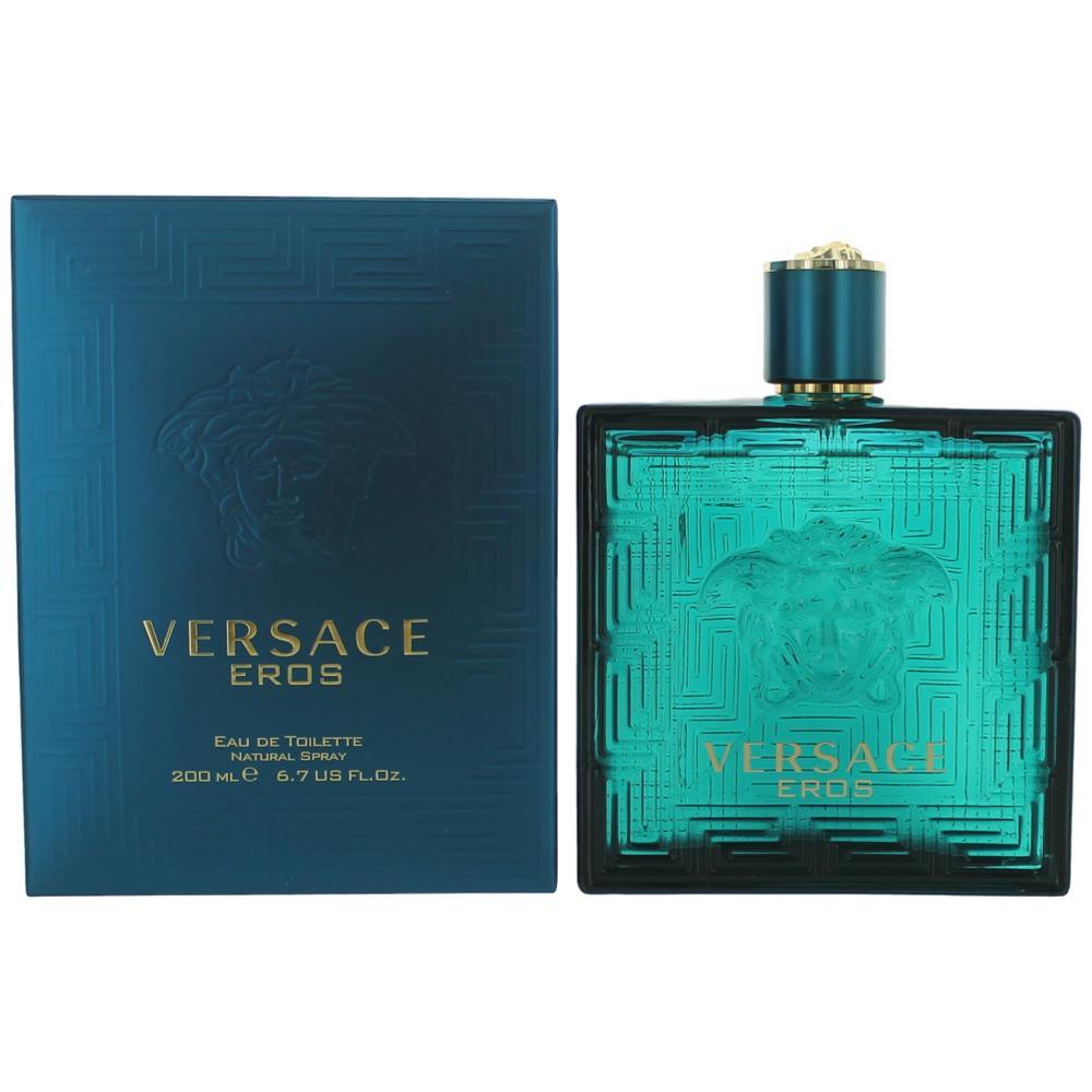 Eros by Versace, 6.7 oz Eau De Toilette Spray for Men - Nexusni