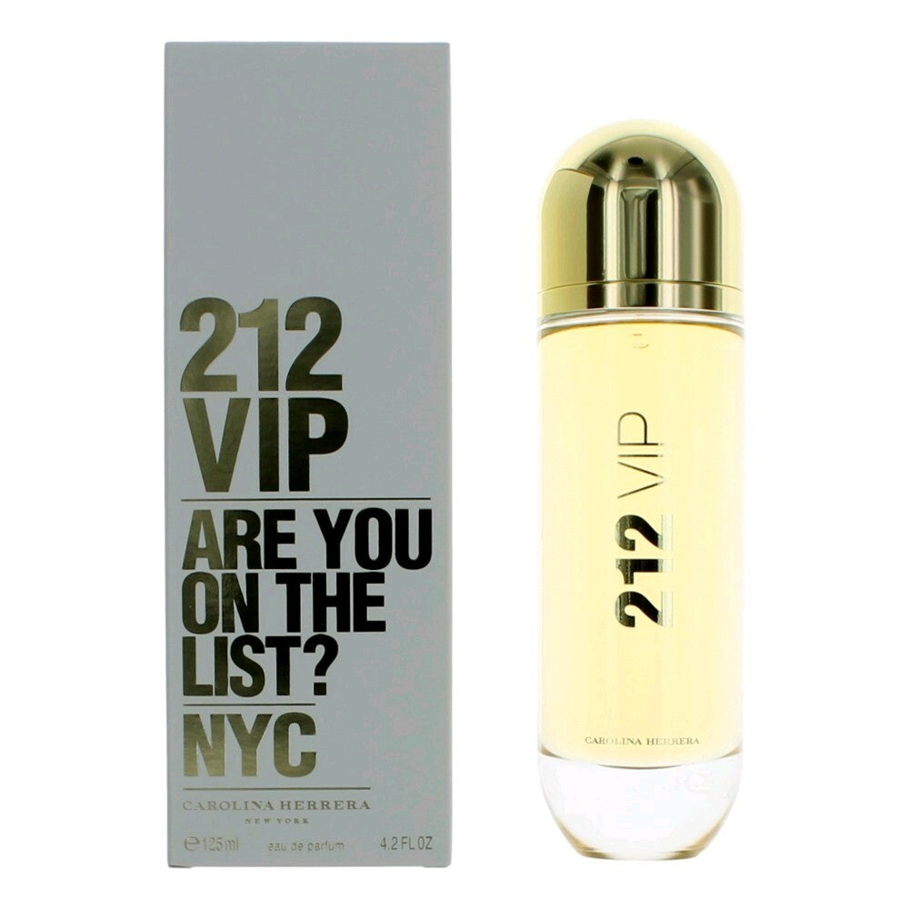 212 VIP by Carolina Herrera, 4.2 oz Eau De Parfum Spray for Women - Nexusni