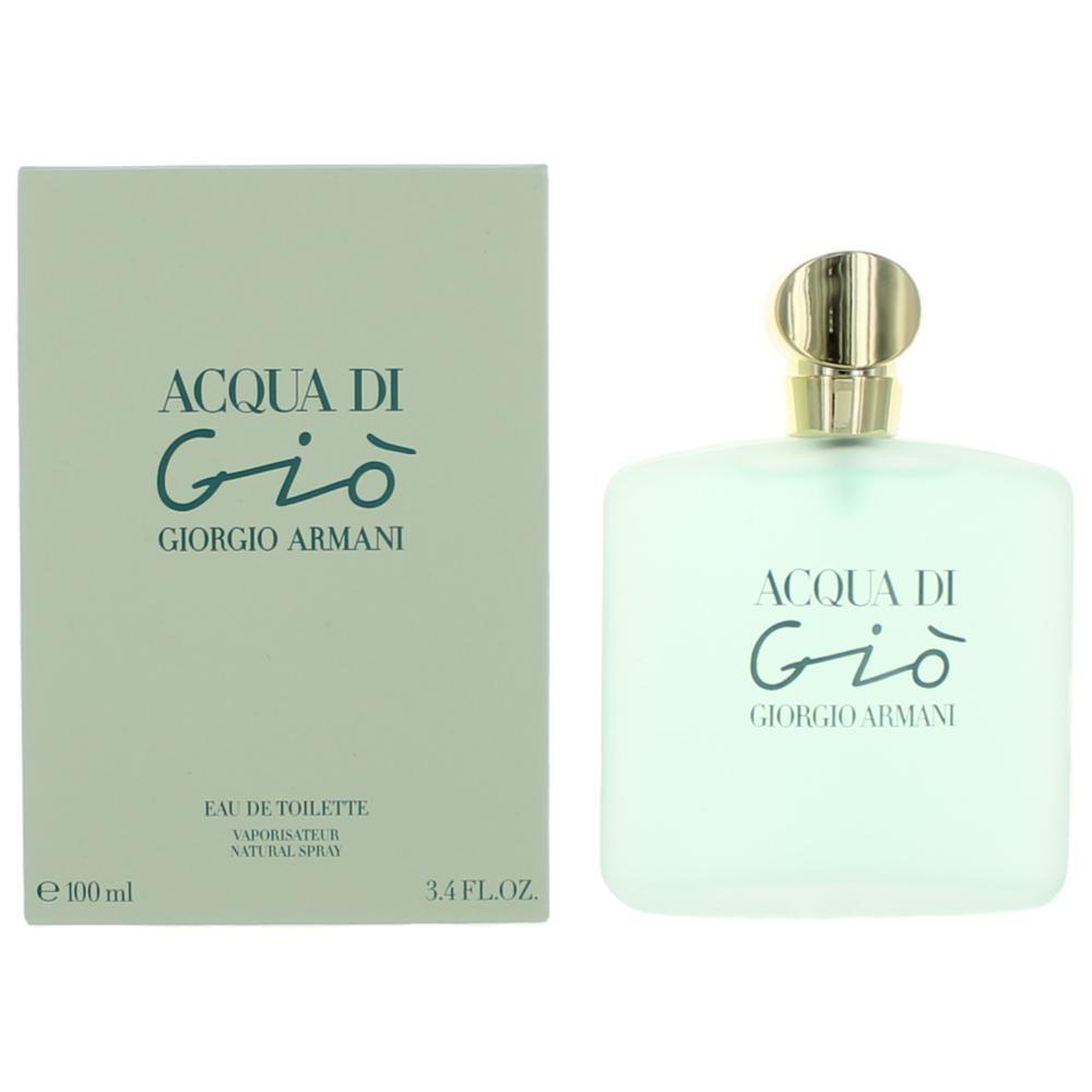 Acqua Di Gio by Giorgio Armani, 3.4 oz Eau De Toilette Spray for Women - Nexusni