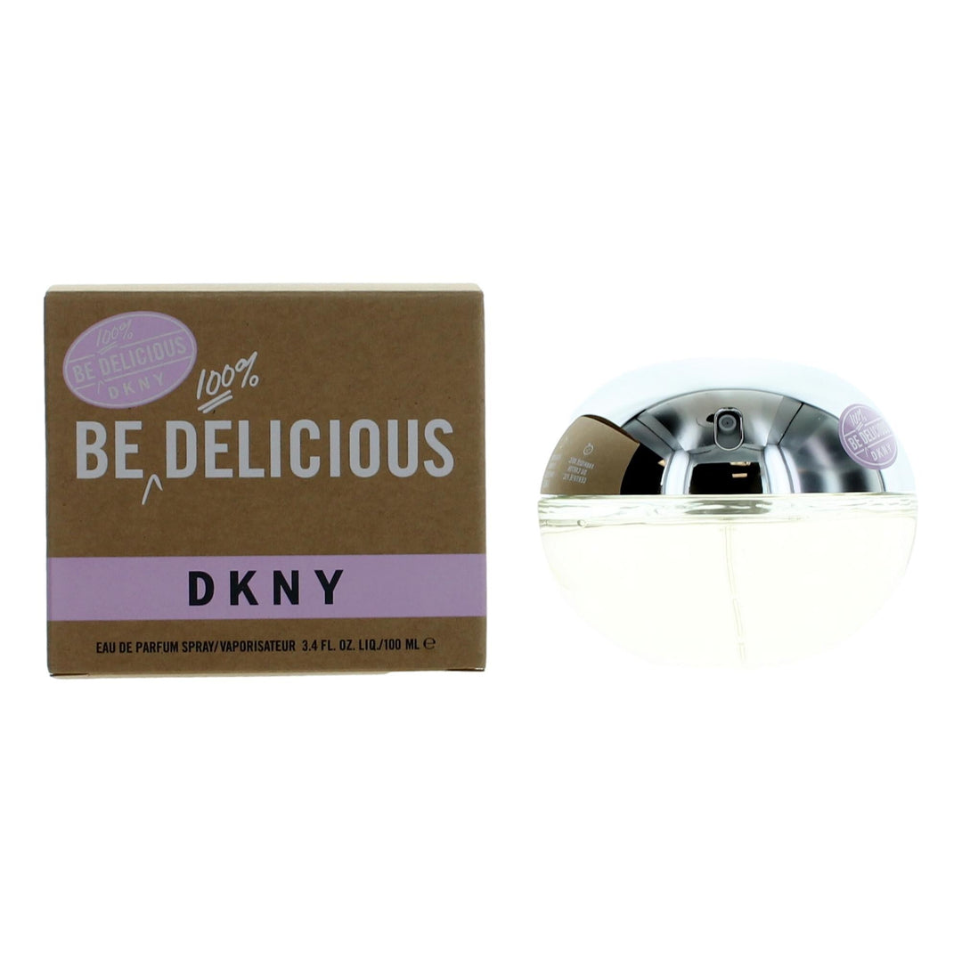 Be 100 pct Delicious DKNY by Donna Karan, 3.4 oz Eau de Parfum Spray for Women - Nexusni