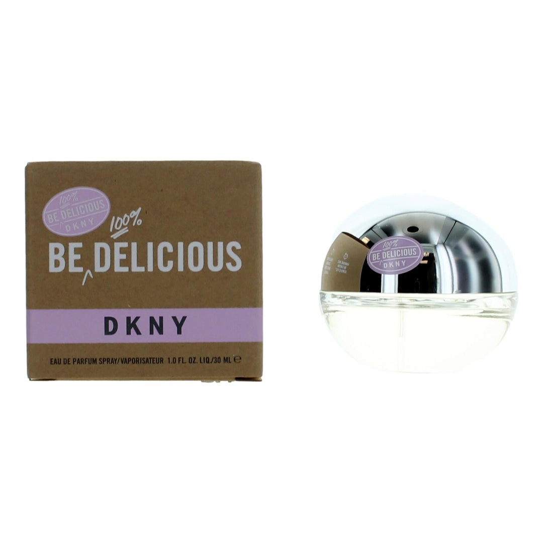 Be 100 pct Delicious DKNY by Donna Karan, 1 oz Eau De Parfum Spray for Women - Nexusni