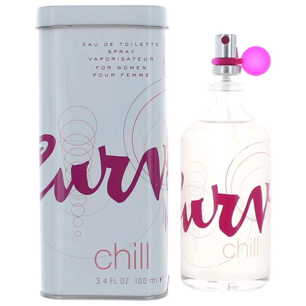 Curve Chill Women's Eau De Toilette Spray 3.4 Oz - Nexusni