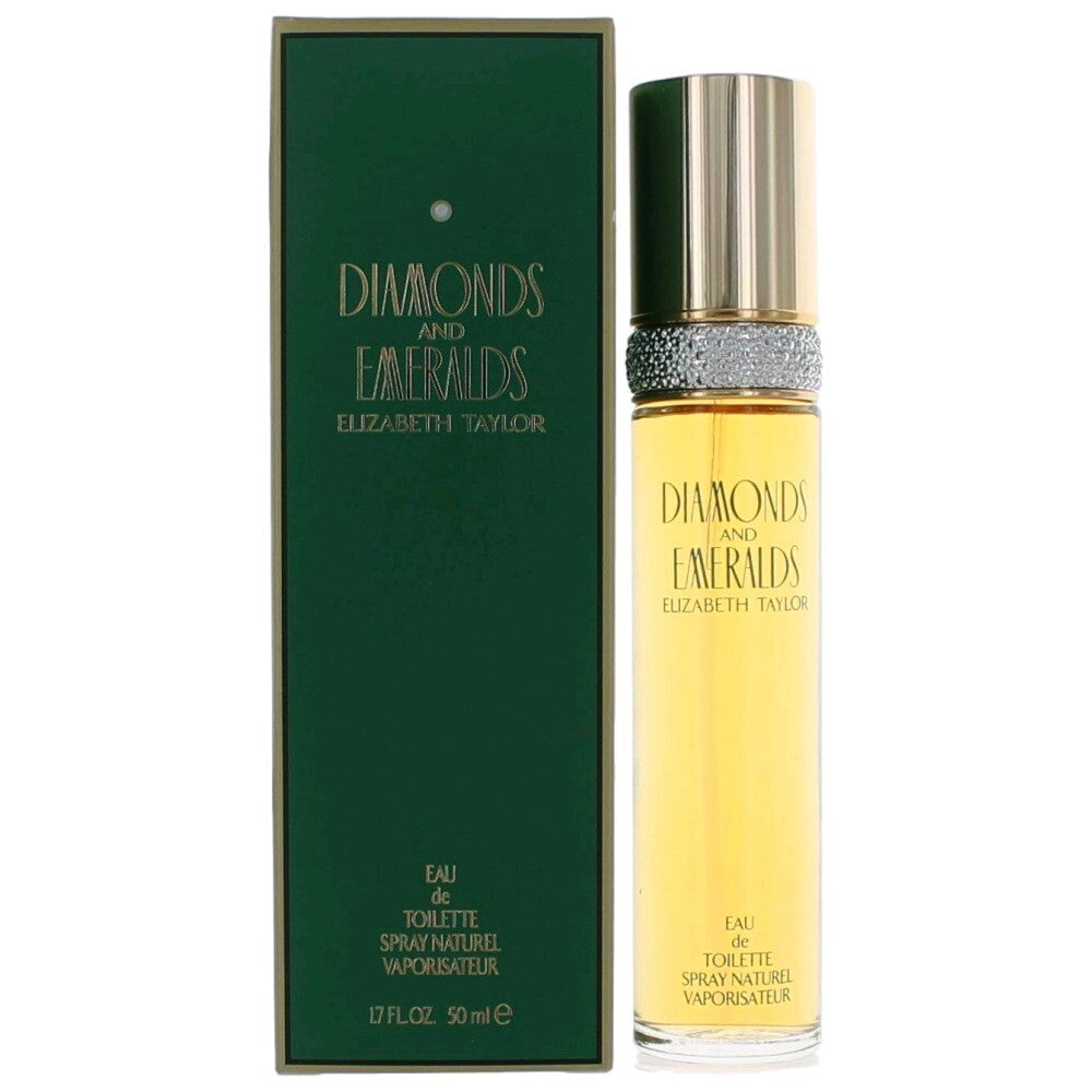 Diamonds & Emeralds by Elizabeth Taylor, 1.7 oz Eau De Toilette Spray for Women - Nexusni