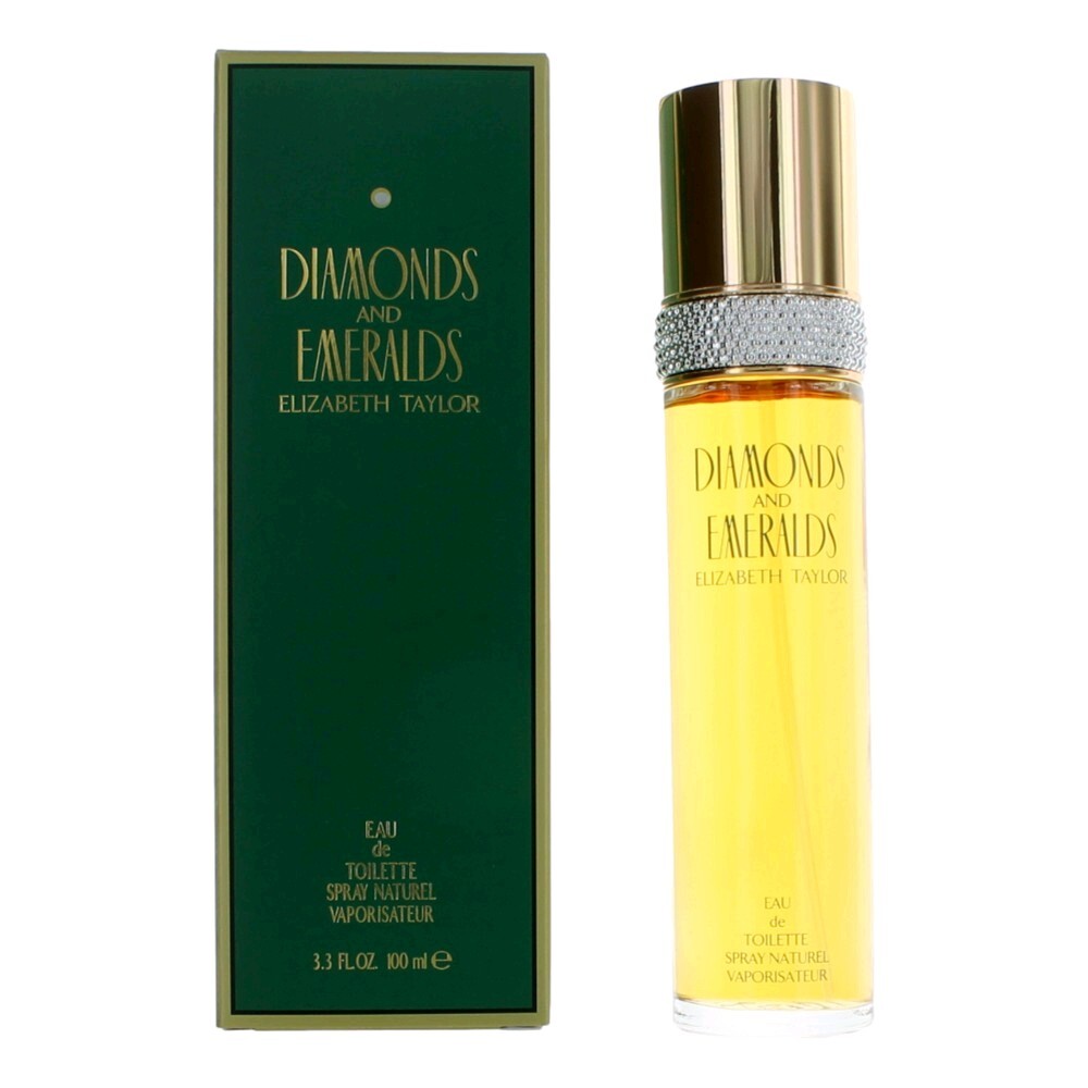 Diamonds & Emeralds by Elizabeth Taylor, 3.3 oz Eau De Toilette Spray for Women - Nexusni