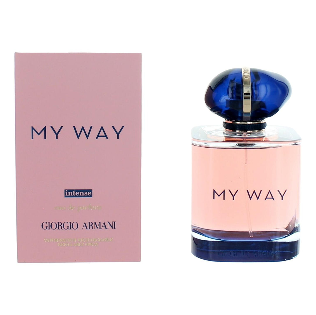 My Way by Giorgio Armani, 3 oz Eau De Parfum Intense Spray for Women - Nexusni