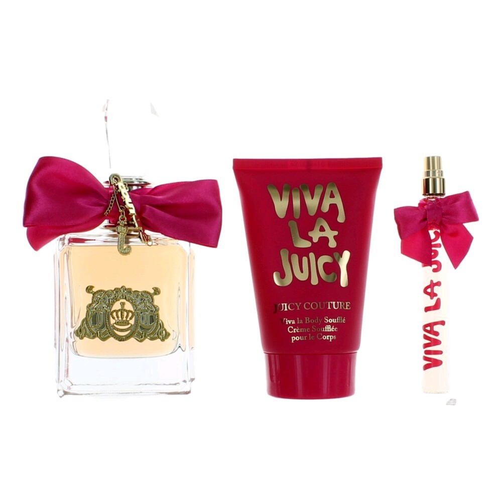 Viva La Juicy by Juicy Couture, 3 Piece Gift Set for Women - Nexusni